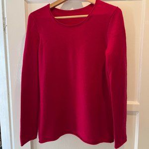 Sundance 100% cashmere pullover sweater  Fuscia Size L